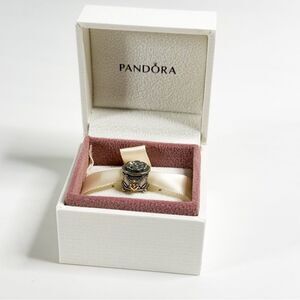 Pandora "My Unforgettable Moment" Sterling Silver & 14k Gold Rose Charm